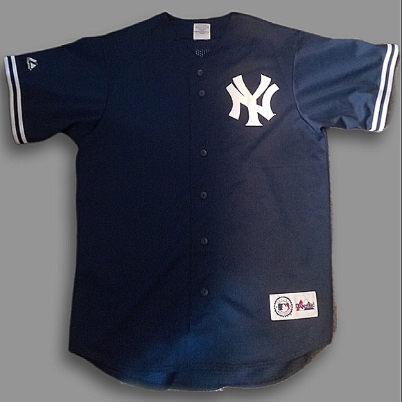 Majestic Other - Majestic New York Yankees Derek Jeter #2 Jersey Men's Size Large